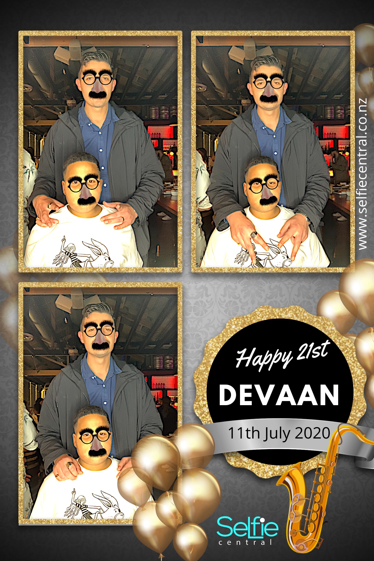 Happy 21st Devaan | View more photos from the event at gallery.photobooth.co.nz/u/SelfieCentral/Happy-21st-Devaan